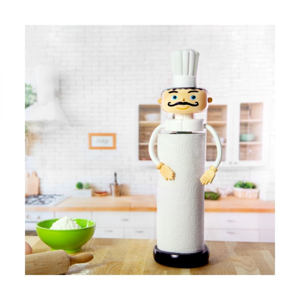 DEROULEUR DE PAPIER ESSUIE TOUT - CHEF