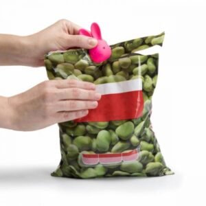 LAPIN OUVRE SACHET BAG BUNNY - ROSE