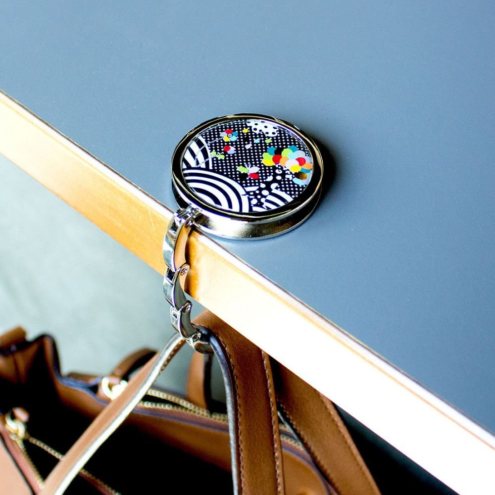 ACCROCHE SAC A MAIN - ORCHI BLEU - DINER EN VILLE – Image 2