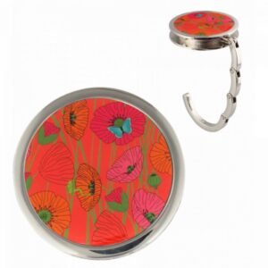 ACCROCHE SAC - COQUELICOTS - DINER EN VILLE