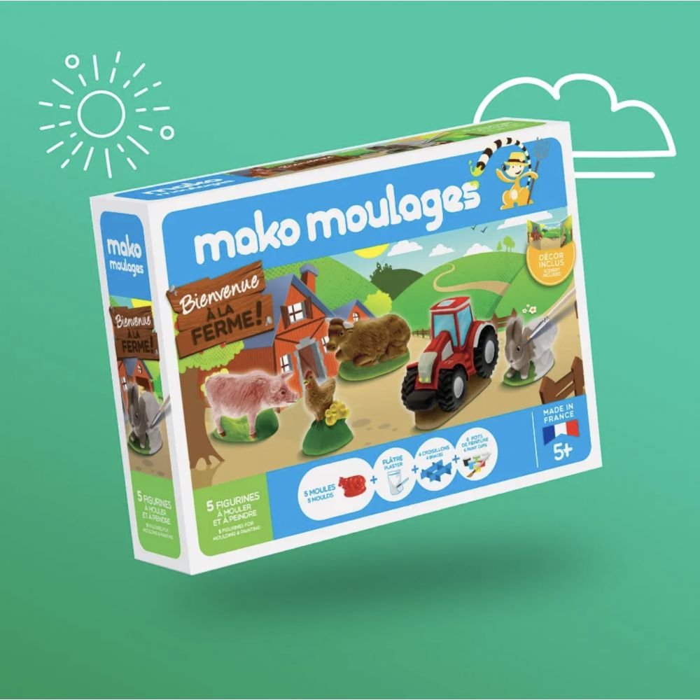 COFFRET 6 MOULES - BIENVENUE A LA FERME
