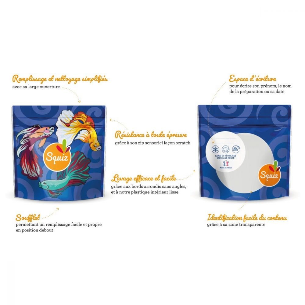 3 SACS A GOUTER REUTILISABLE ANIMAUX – Image 2