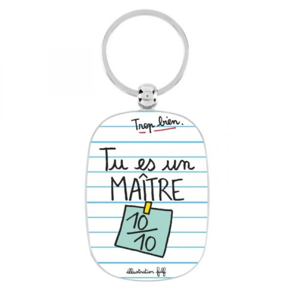 PORTE CLES OPAT - TU ES UN MAITRE 10/10