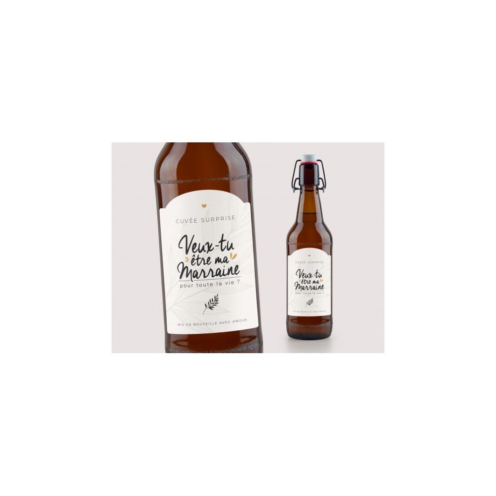 ETIQUETTE BOUTEILLE - VEUX-TU ÊTRE MA MARRAINE ? – Image 3