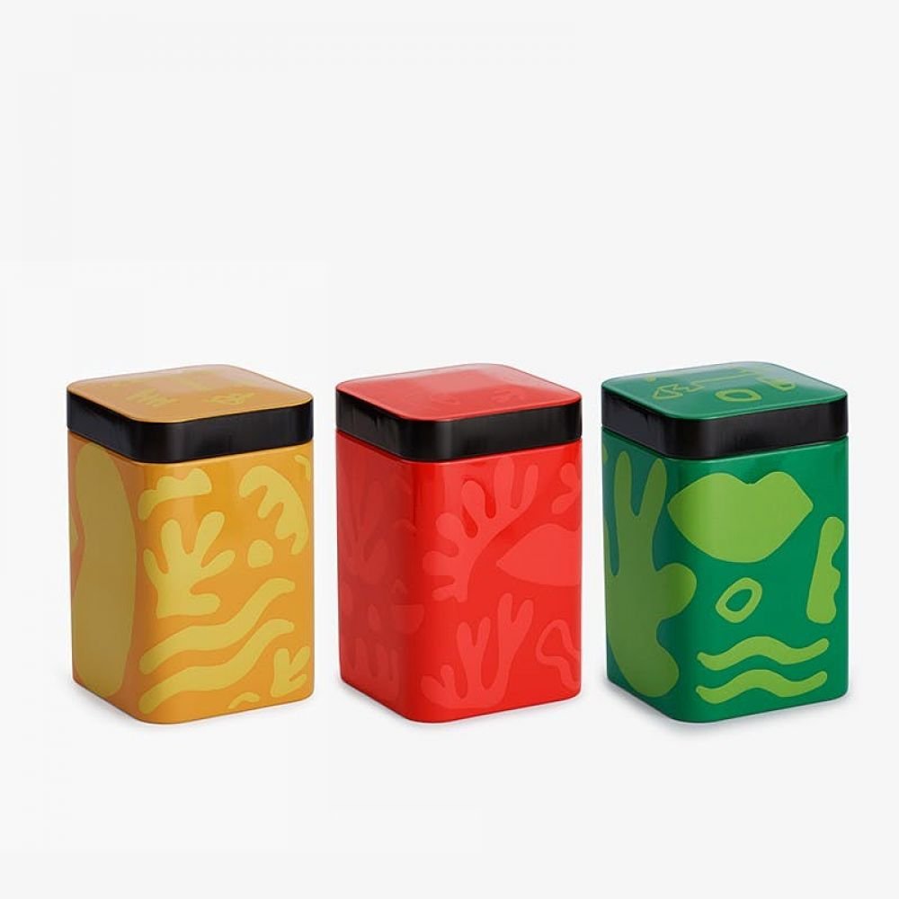 BOITE METAL OPERA 100G JAUNE – Image 2