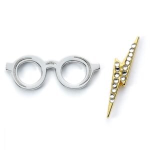 PIN'S ECLAIR ET LUNETTES