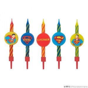 BOUGIES X10 - DC - Superman (anniversaire)