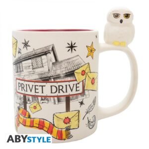 MUG 3D ANSE - HEDWIGE & PRIVET DRIVE