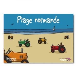 CARTE POSTALE - PLAGE NORMANDE