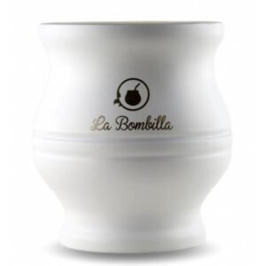 TASSE POUR MATE ISOTHERME EN INOX - BLANCHE