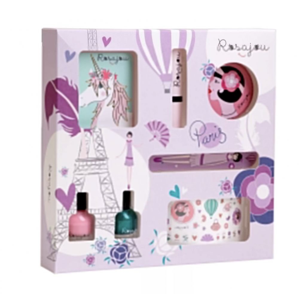 COFFRET MAQUILLAGE FARD À JOUES ANNÉES 20