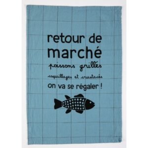 TORCHON SLUB LAVE RETOUR DE MARCHÉ