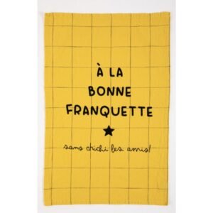 TORCHON SLUB LAVE A LA BONNE FRANQUETTE