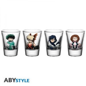 VERRES SHOOTERS X4 - MHA - Héros