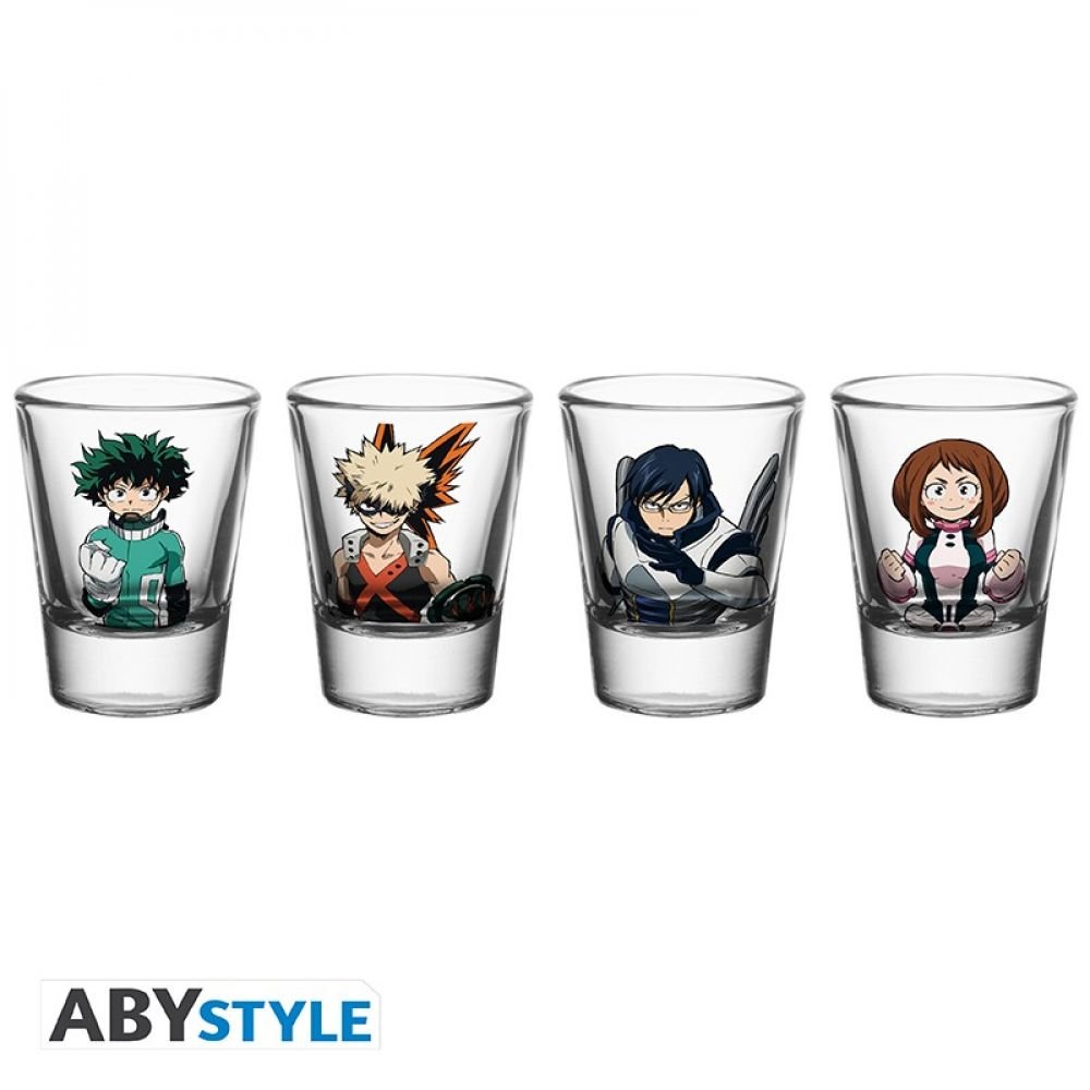 VERRES SHOOTERS X4 - MHA - Héros