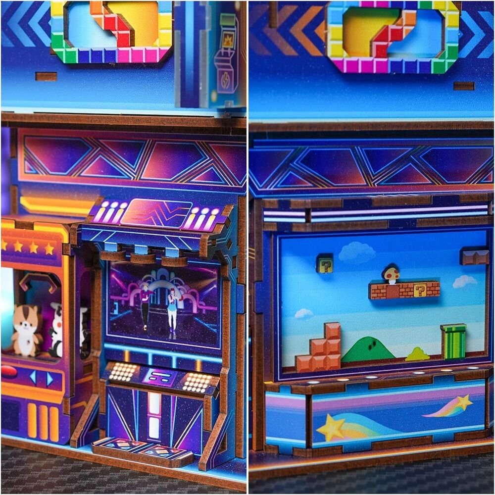 MAQUETTE - TONECHEER - Cyber game city (organisateur de bureau) – Image 3