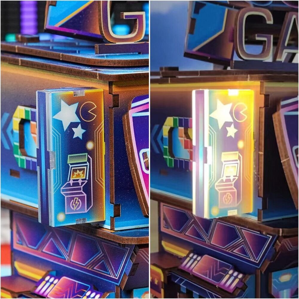 MAQUETTE - TONECHEER - Cyber game city (organisateur de bureau) – Image 4