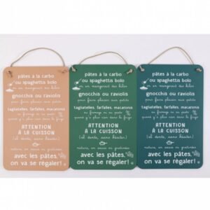 PLAQUE 18x28 - AVEC LES PATES