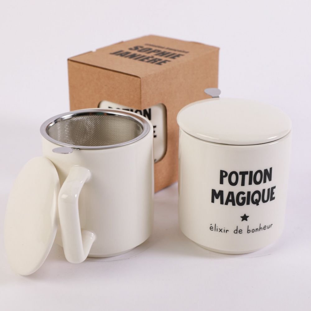 TISANIERE POTION MAGIQUE NOIR