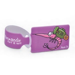 ETIQUETTE BAGAGE - CREVETTE