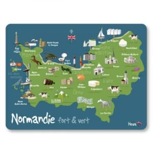 SET DE TABLE - CARTE NORMANDIE