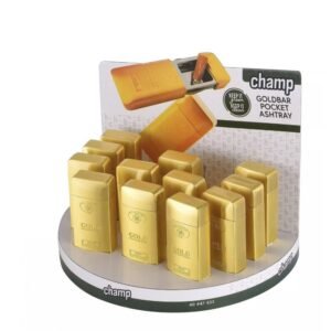 CENDRIER LINGOT D'OR