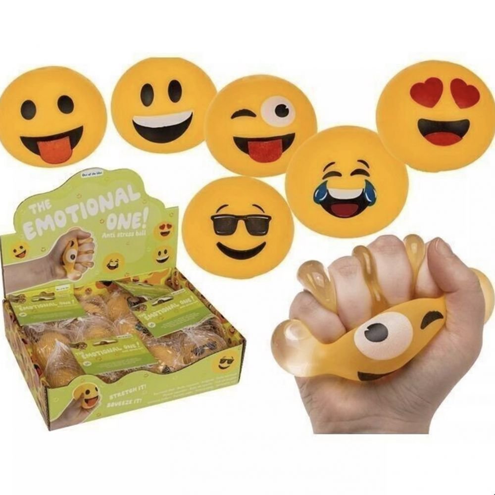 BALLE ANTISTRESS EMOJIS 6CM