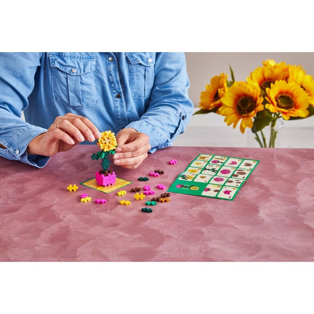 CARTE POP PLANTE - TOURNESOL - PLUS PLUS – Image 2