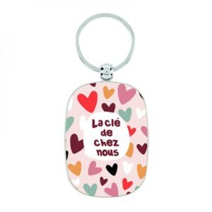 Porte-clés OPAT Chez nous des bisous