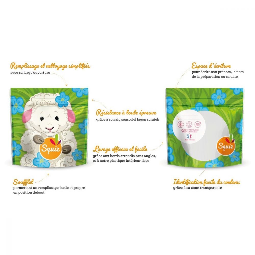 3 SACS A GOUTER REUTILISABLE FERME – Image 2