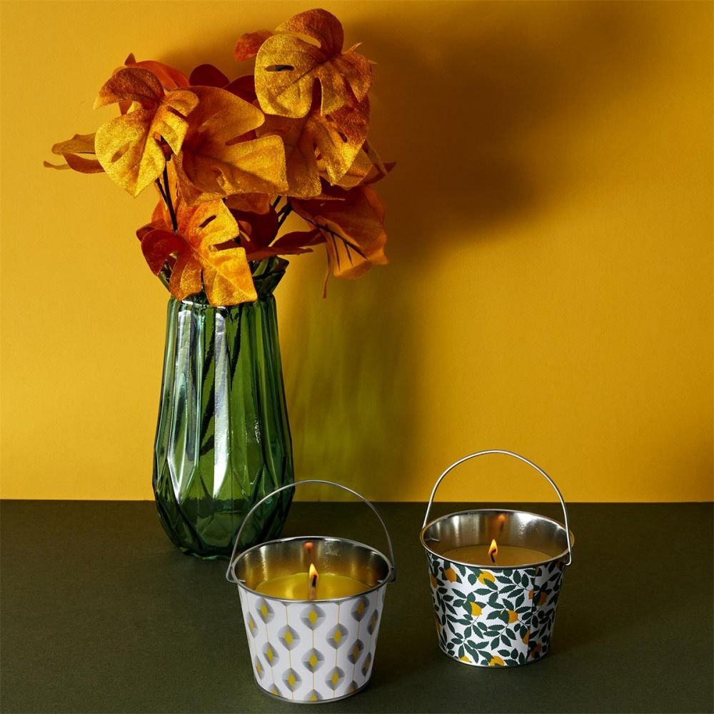 BOUGIE PARFUMEE CITRONNELLE SEAU METAL – Image 3