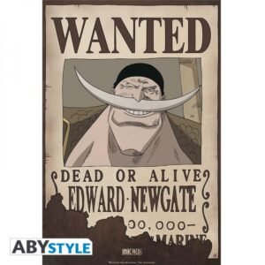 CHIBI POSTER - ONE PIECE - Wanted Edward Newgate (prime cachée)