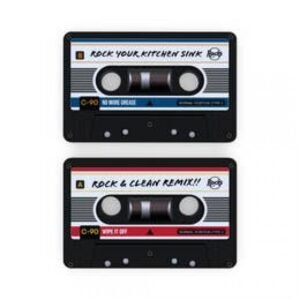 LOT DE 4 EPONGES A CASSETTE