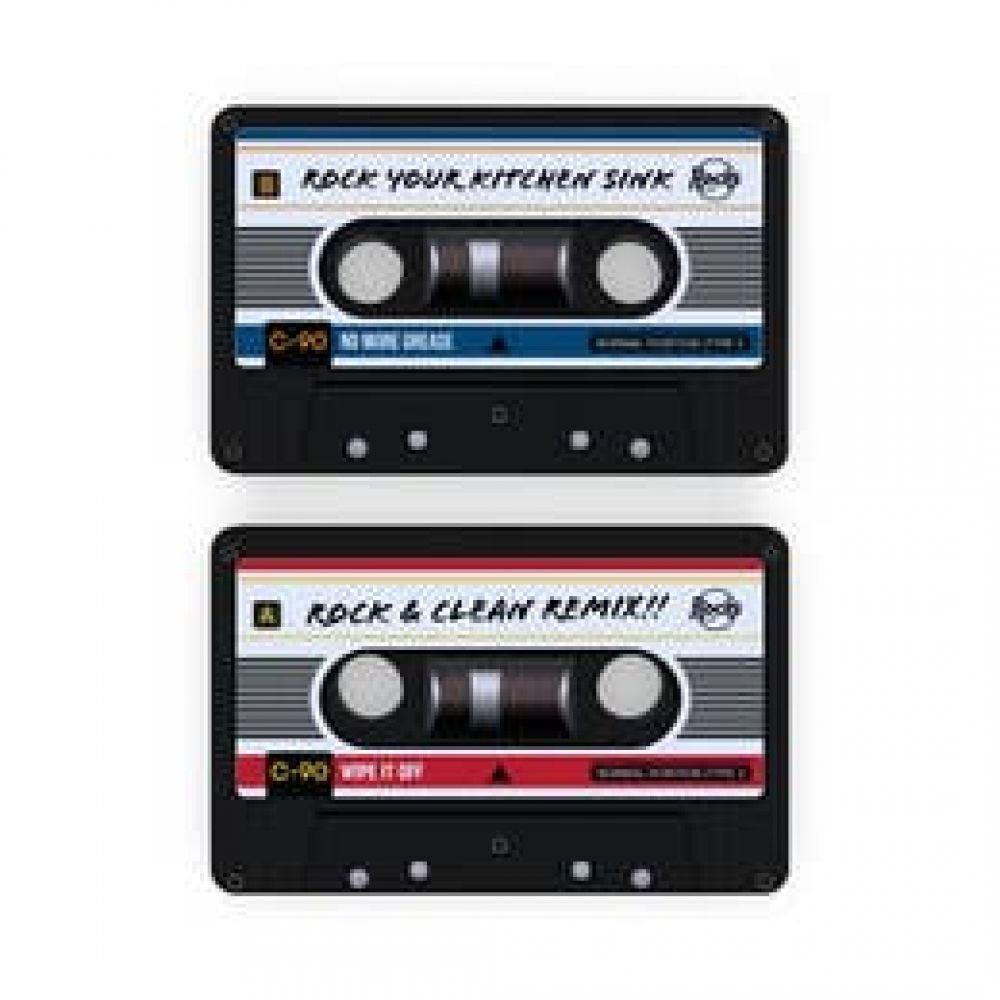 LOT DE 4 EPONGES A CASSETTE