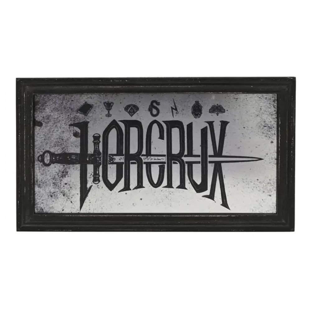 PLAQUE MURALE EFFET MIROIR - HORCRUXES