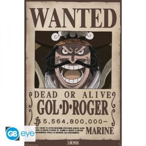 MAXI POSTER - ONE PIECE - Wanted Gol D Roger