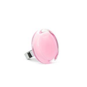 LS - BAGUE CACHOU MEDIUM MILK PASTEL - PINK