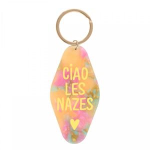 Porte-clés LOSANGE Ciao les nazes