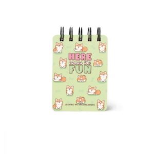 BLOC NOTE SPIRAL LIGNE - CORGI - SPIRAL BOUND NOTEPAD