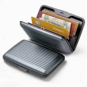 PORTE CARTES ACIER - PLATINIUM - STOCKHOLM