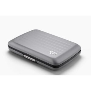 PORTE CARTES ACIER - GRIS PIERRE - OSLO