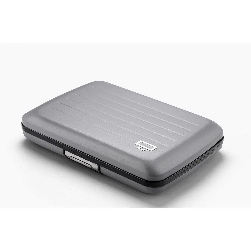 PORTE CARTES ACIER - GRIS PIERRE - OSLO