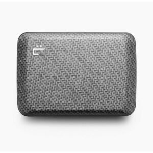 PORTE CARTES ACIER - CARBON - OSLO