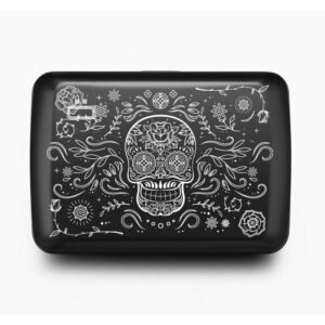 PORTE CARTES ACIER - MUERTOS NOIR - OSLO