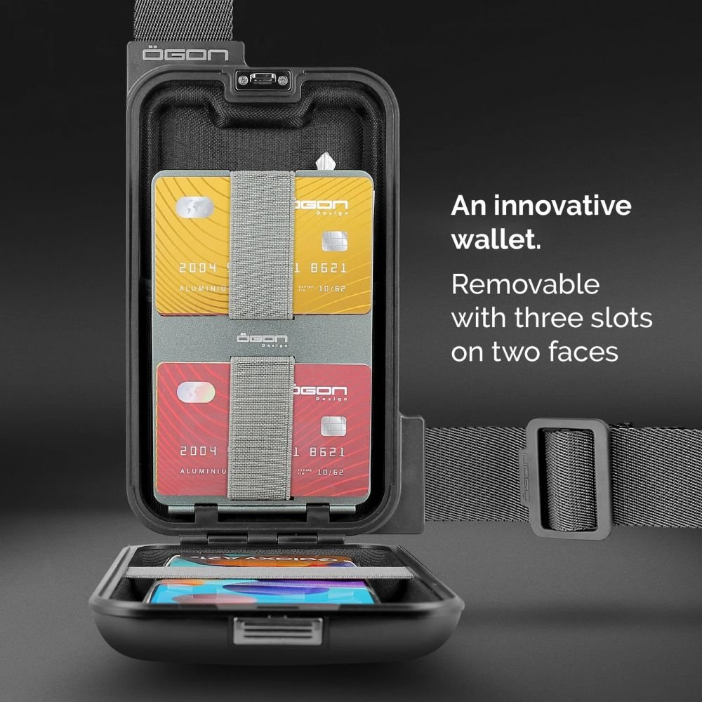 BANANE EN ALU - BLEU MARINE - PHONE BAG – Image 4