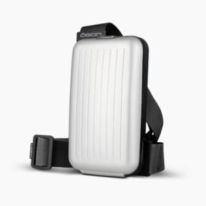 BANANE EN ALU - SILVER - PHONE BAG