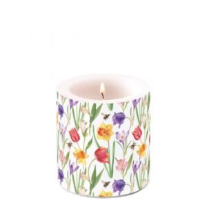 BOUGIE PM - FLEURS ET BOURDONS