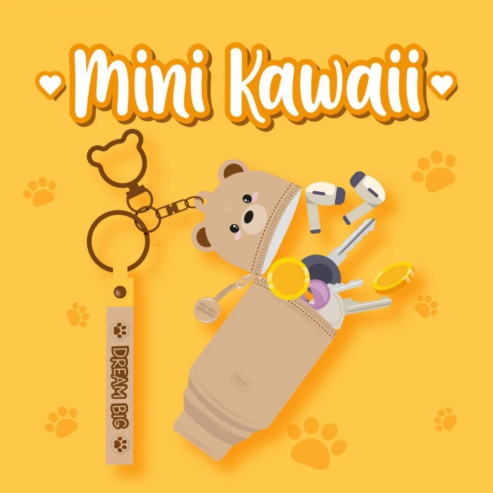 PORTE MONNAIE/CLES OURS - LEGAMI – Image 3