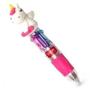MINI STYLO A BILLE 4 COULEURS - LICORNE - LEGAMI