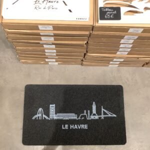 PAILLASSON NOIR LE HAVRE